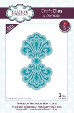 sue wilson craft die triple layer lola