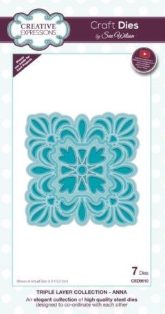 sue wilson craft die triple layer anna