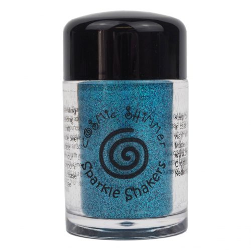 Cosmic Shimmer Sparkle Shaker Blue Silk