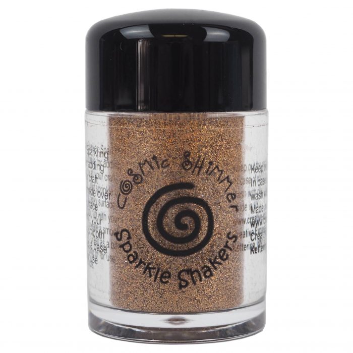 Cosmic Shimmer Sparkle Shaker Gold Flame