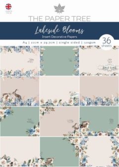 the paper tree lakeside blooms insert collection