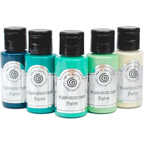 cosmic shimmer kaleidoscope paint jade garden