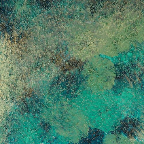 cosmic shimmer kaleidoscope paint jade garden swatch