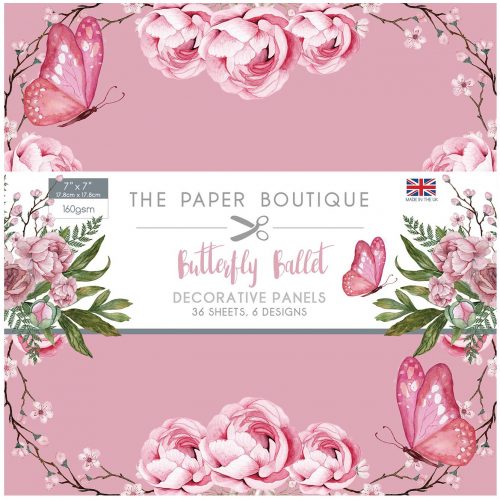 Paper Boutique Butterfly Ballet 7x7 Panel Pad