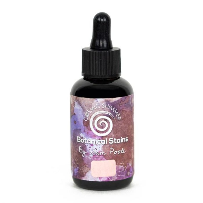 cosmic shimmer botanical stain pink avocado sam poole