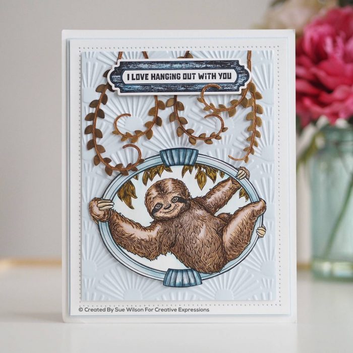 sloth die and stamp