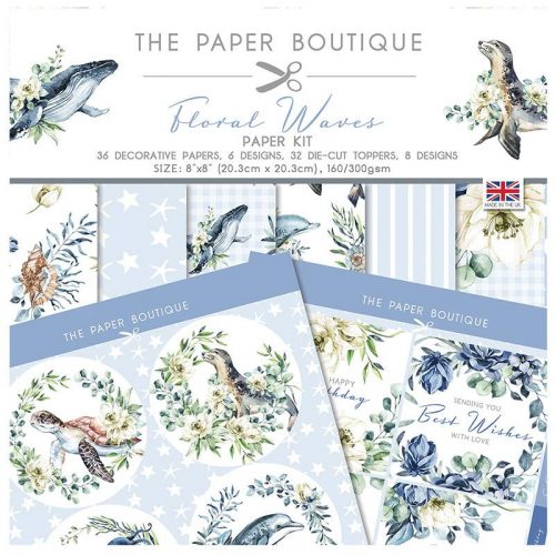 Paper Boutique Floral Waves