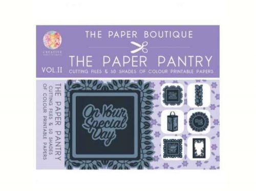 Paper Boutique Paper Pantry Cutting Files Vol 2